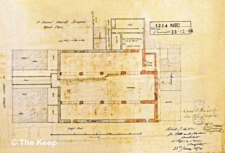 Floor Plan St James Church