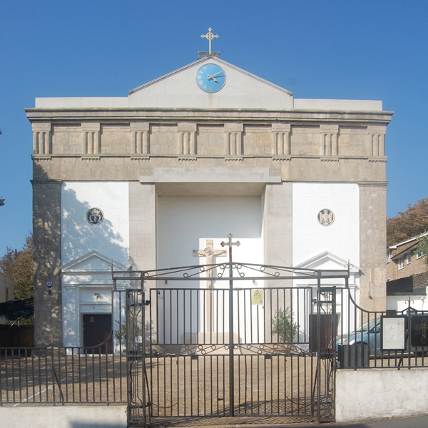 Façade of St John Church 11 June 2011