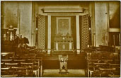 St John's Church, view towards main Altar c1920