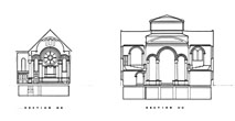 St Margaret's Church - Plans sections B - B and C - C