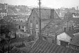 St Margaret's Mission Hall, 36 Cannon Street, centre of image 1950s