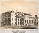 View of the Newburgh Assembly Rooms and residence which adjoined Cannon Place