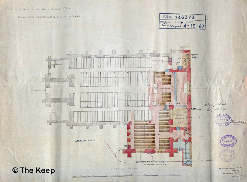 St Mark's Church extension 1891