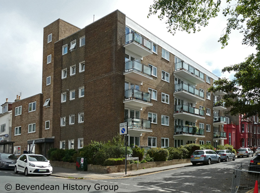 St Matthews Court a block of flats in 2020