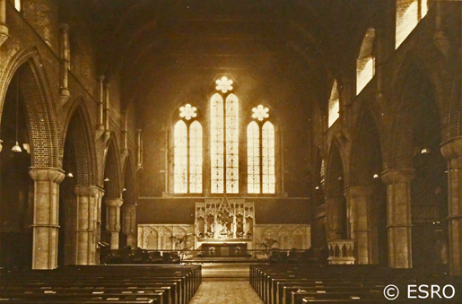 1922 Interior of St Matthews Church