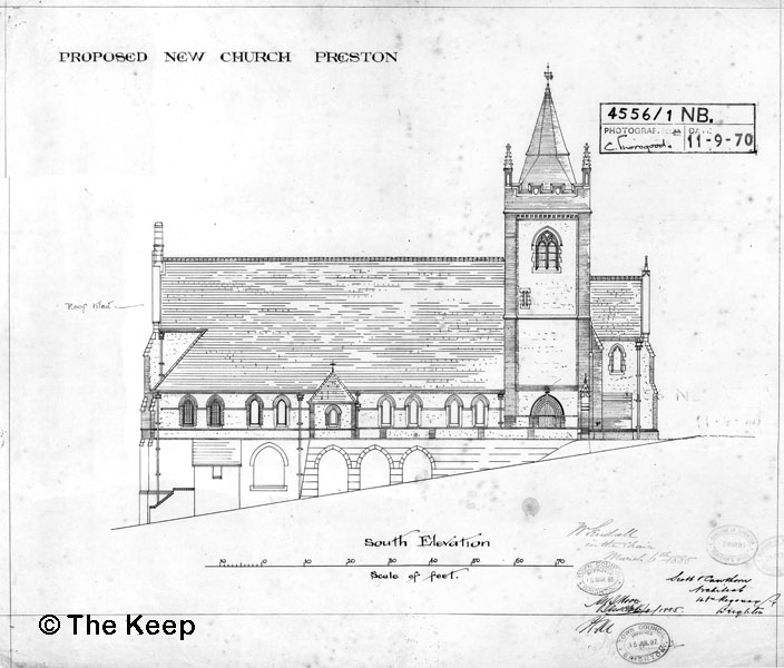 South Elevation of St Saviours Church