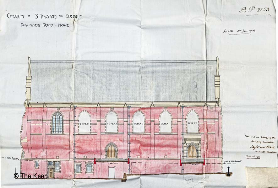 St Thomas Elevation Plan DO/C/6/2853