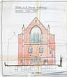 St Thomas plans for the completion of the church dated 1906