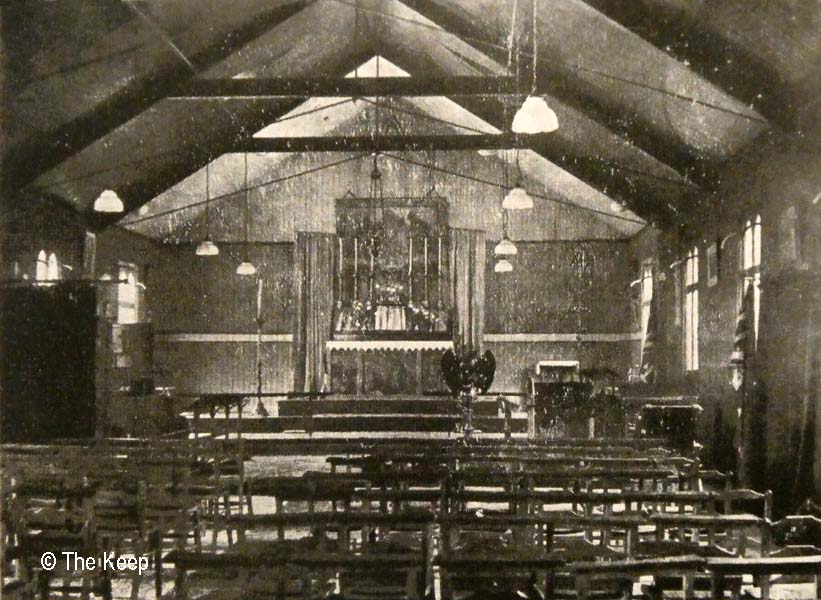 Interior of St Wilfrid Iron Church