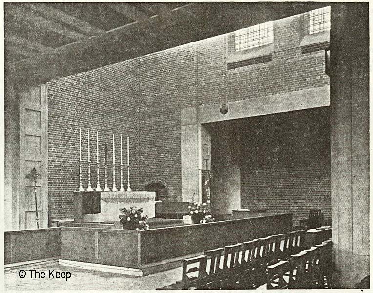 View from North Chapel across the chancel