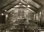 St Wilfrid's Tin Church interior c1920