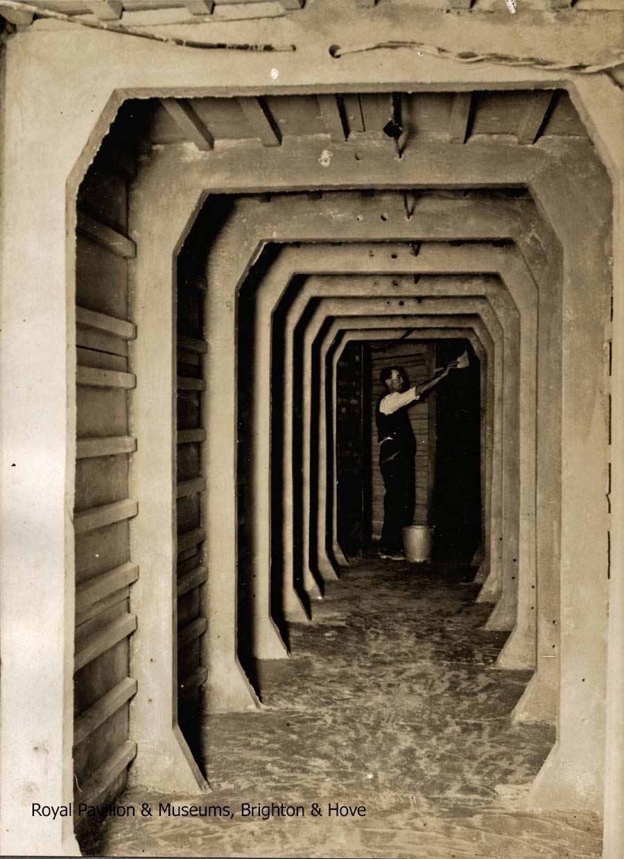 Construction ARP Shelter Moulsecoomb School