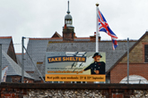 2019 Downs School Air Raid Shelter Sign