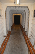 Inside the A.R.P. Shelter at Downs School