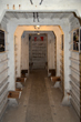 Inside the A.R.P. Shelter at Downs School