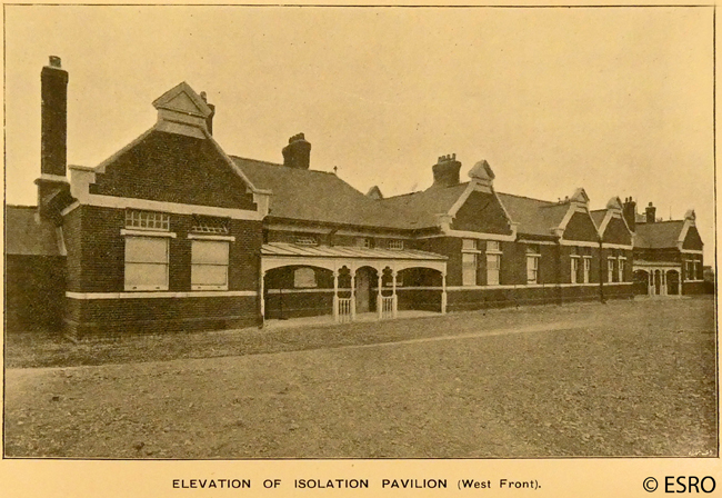 The Isolation Pavilion in 1898