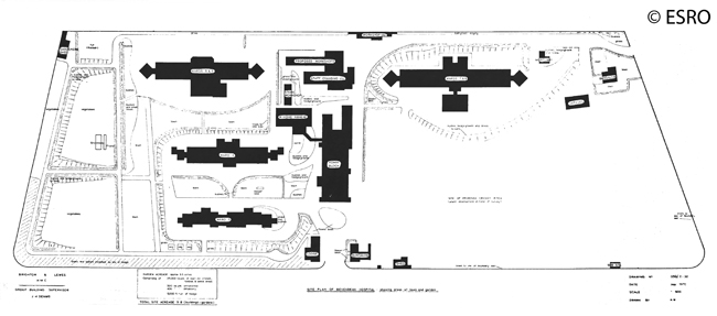 Bevendean Hospital site in 1960s