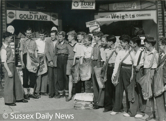 Mr Toppings Newspaper Boys
