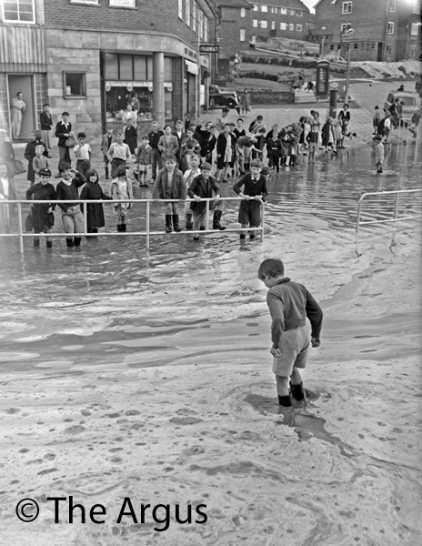 23 July 1958 Bevendean Flooding from The Argus