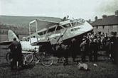 Aircraft lands at Moulsecoomb