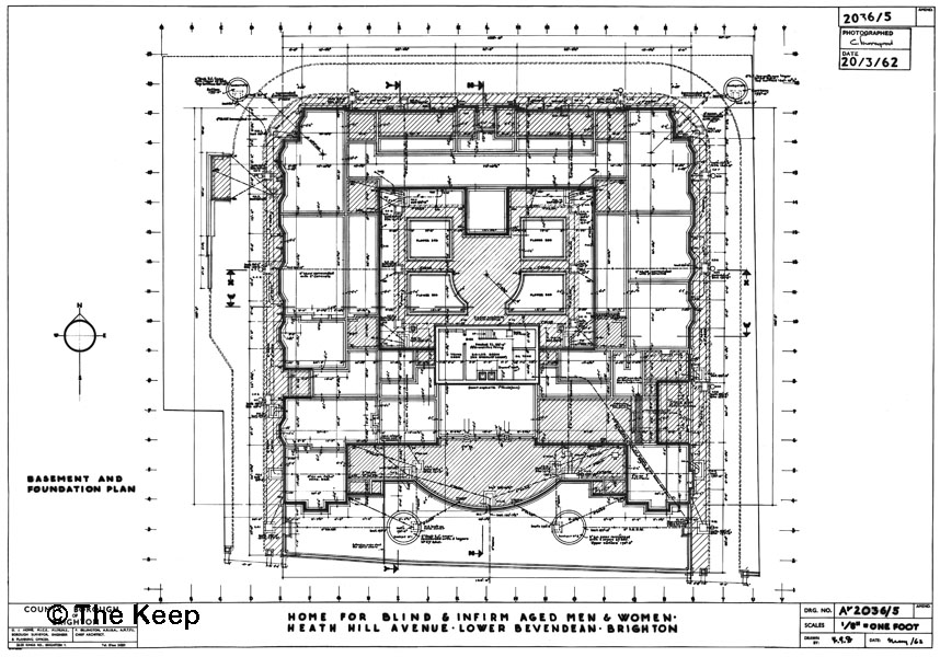 Ground plan dated May 1962