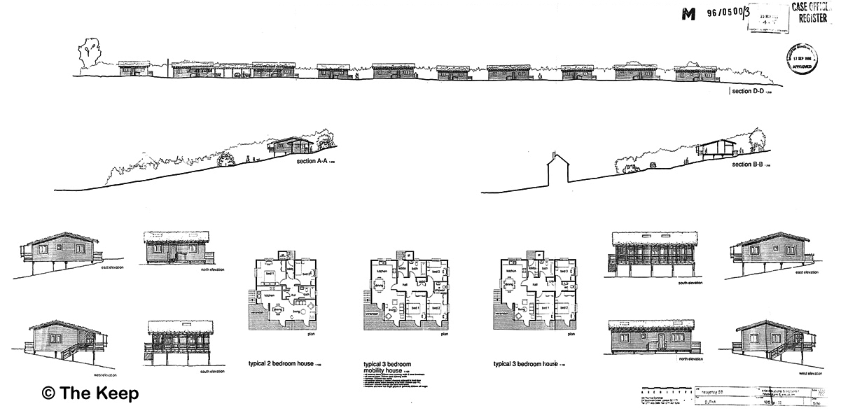 Elevation and house plans DB-D-139-96-2-500