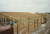 Frame of House at Hogs Edge