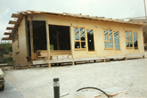 Sterling boards go onto the roof July 1998
