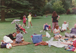 Party in Stanmer Park, August bank holiday 1998