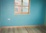 Floors sanded and varnished using OS hard wax Dec 1999