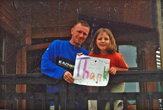 We move in, and say goodbye to Geoff Summer 2000