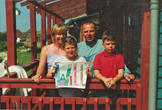 We move in, and say goodbye to Geoff Summer 2000