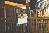 We move in, and say goodbye to Geoff Summer 2000