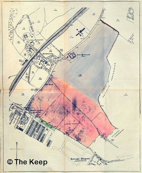 Plan land conveyed on 2 November 1920