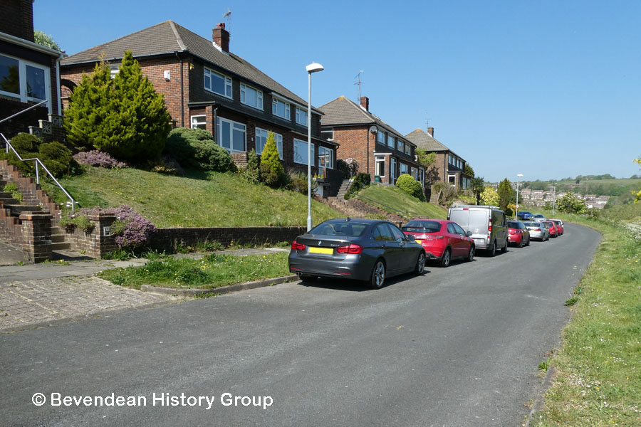 Jevington Drive photographed in April 2020