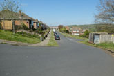 Jevington Drive from Willingdon Road in April 2020