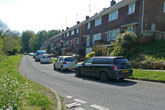 Houses in Willingdon Road in April 2020