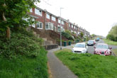 Houses in Willingdon Road in April 2020