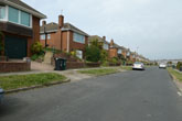 Bungalows in Jevington Drive in April 2020