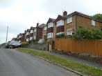 Self Build Houses in Eggington Road in May 2020