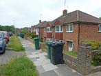 Self Build Houses in Eggington Road in May 2020