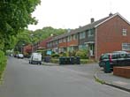 Terraced Houses in Lucraft Road built c1975