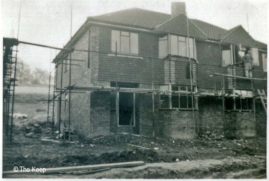 Building work underway on No 10 Lucraft Road