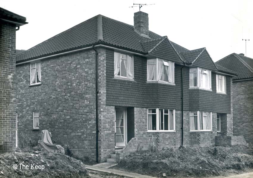 10 Lucraft Road after the house building was completed