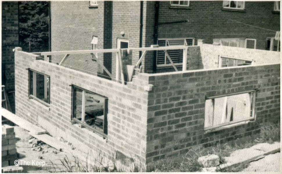 Construction of garages for 10 and 11 Lucraft Road
