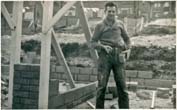 Garage Construction at 10 Lucraft Road c1958