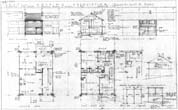 Plans for the Argyll Housing Association houses July 1964
