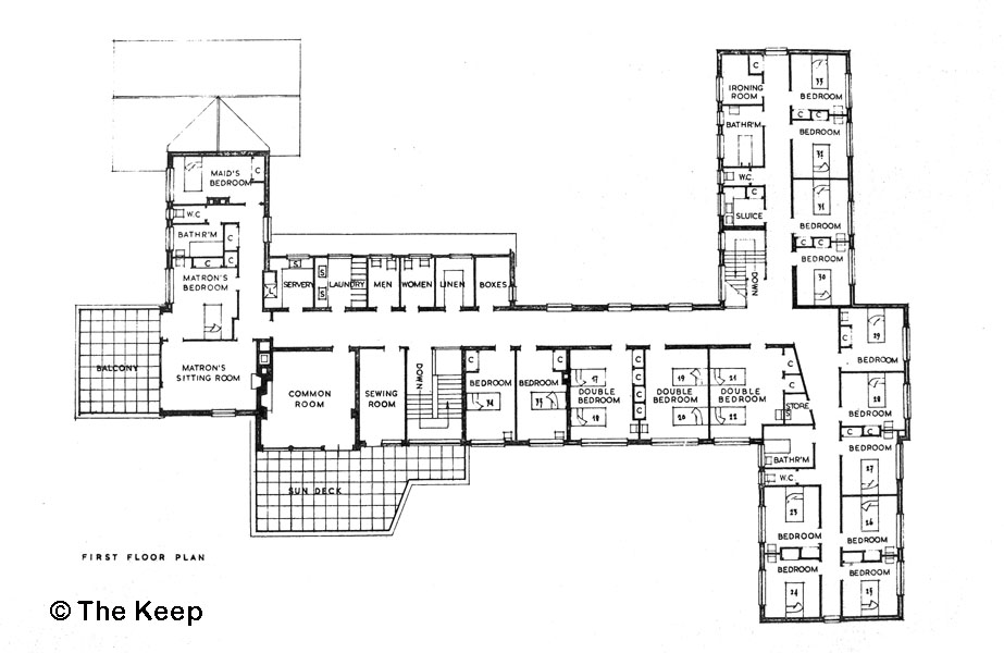 First Floor Plan October 1953