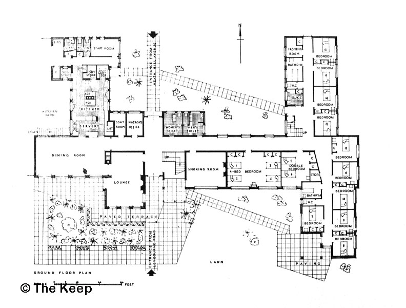 Ground Floor Plan October 1953