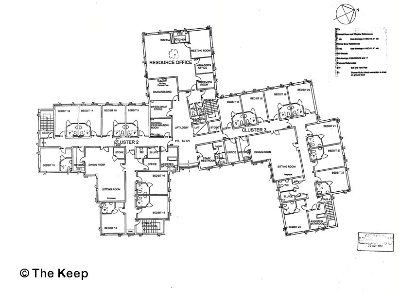 First Floor Plan dated 1997.